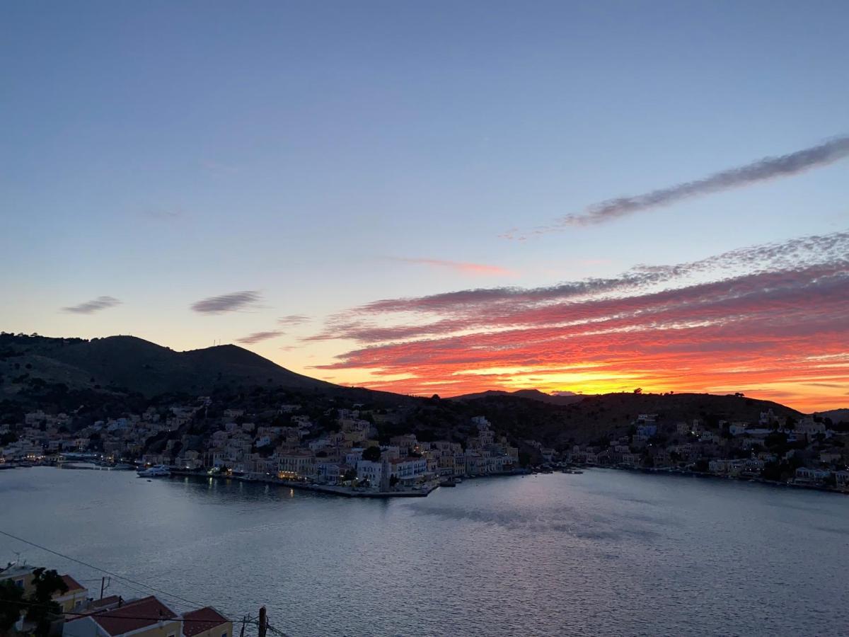 Thodoris Infinity View Apartments Symi Exterior foto
